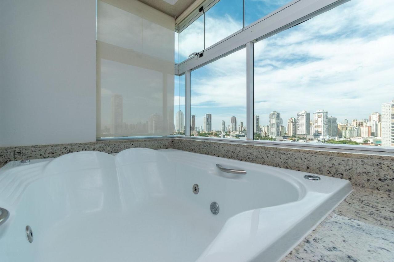 Flat com vista para o VACA BRAVA com JACUZZI - Setor Bueno - EL1802 Goiânia Exterior foto